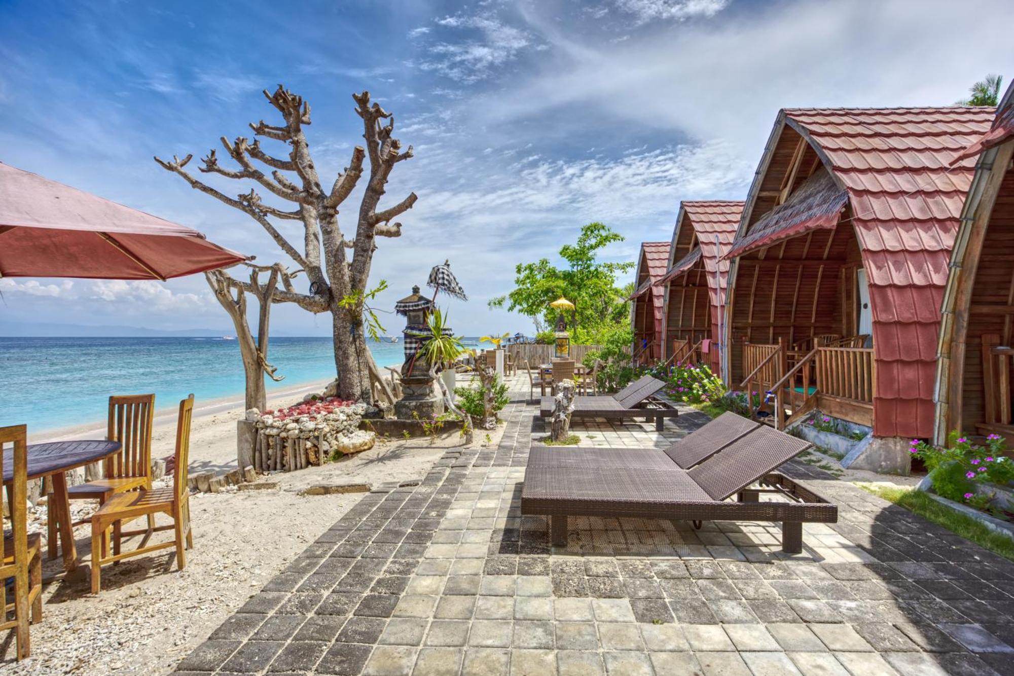 Santen Beach Bungalows Ped Экстерьер фото
